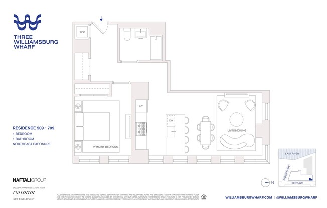 1 bed, 1 bath, $5,271, Unit 509