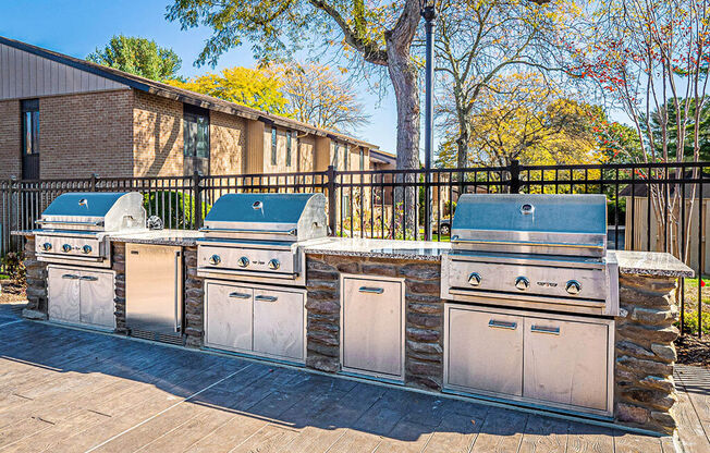 BBQ Area at The Lakes, Allentown, Pennsylvania