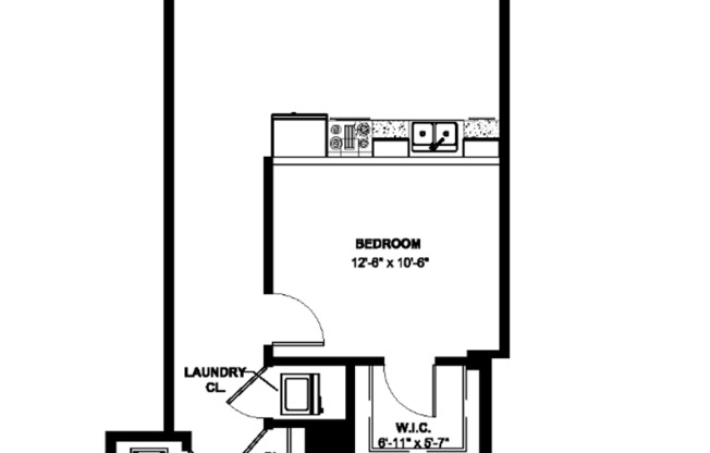 1 bed, 1 bath, 813 sqft, $2,299, Unit 306