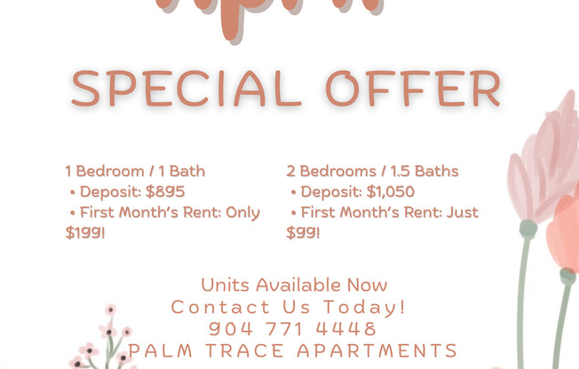 1 bed, 1 bath, 675 sqft, $895, Unit 303