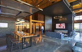 Lobby Lounge at Postmark Apartments, Shoreline, WA 98155