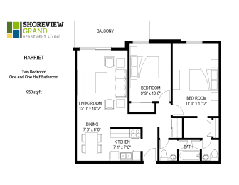 2 beds, 1 bath, 950 sqft, $1,575