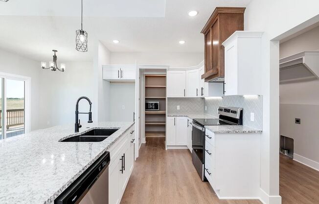 Single family home in west wichita which includes 3 bedrooms, 2 bathrooms, 3 car garage and yard mowing included.