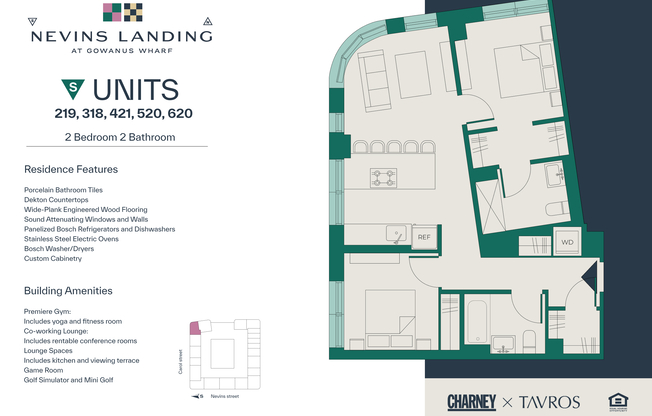 2 beds, 2 baths, $6,500, Unit 219