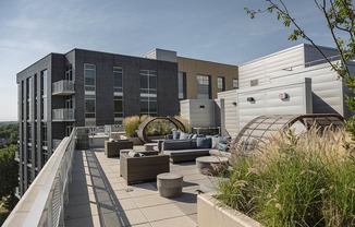 Enjoy Your Evenings In Rooftop Terrace Area at Kingston at McLean Crossing, Virginia, 22102