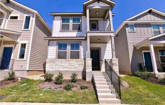 Open floor plan townhome