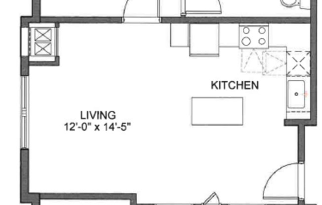 2 beds, 2 baths, 960 sqft, $3,195, Unit 401