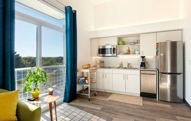 1 bed, 1 bath, 550 sqft, $1,225, Unit #111