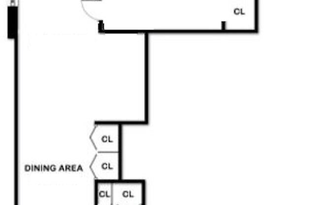 1 bed, 1 bath, $3,950, Unit 8H