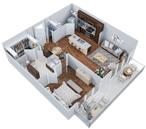 1 bed, 1 bath, 793 sqft, $1,400