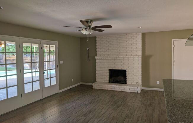 Updated Northwest home with a pool. This home offers a modern kitchen, spacious rooms, living room and family room + nice amenities. Clovis Unified potential, resident to verify.