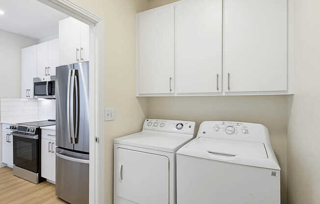 In-home Washer and Dryer