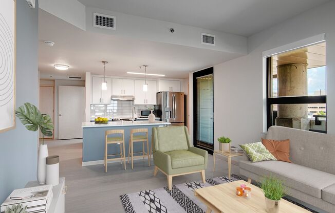 2 beds, 2 baths, 933 sqft, $2,795, Unit 523