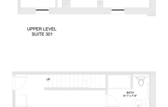 3 beds, 2 baths, 905 sqft, $945, Unit 301 BTB - A