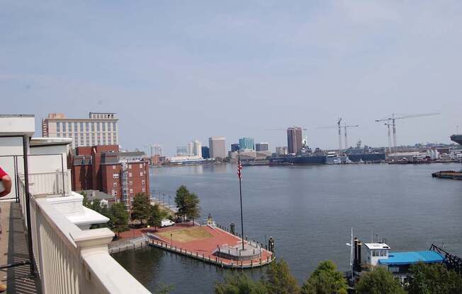 The Seaboard Building in Portsmouth VA view