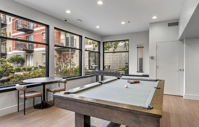 Community Game Lounge at Avant at the Arboretum Apartments in Lisle, IL 60532