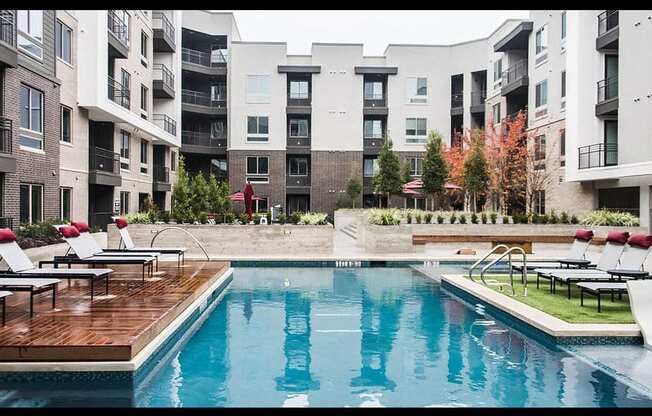 Swimming Pool And Sundeck at Dallas 75248