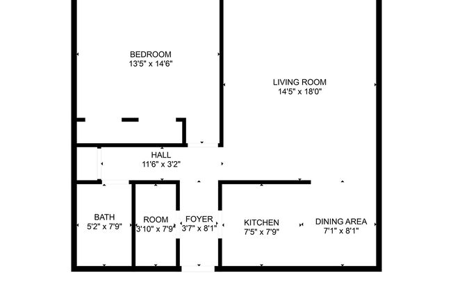 1 bed, 1 bath, 748 sqft, $775, Unit 5-113