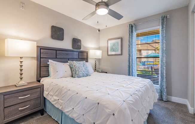 Spacious Bedroom With Comfortable Bed at Enclave on East, Florida