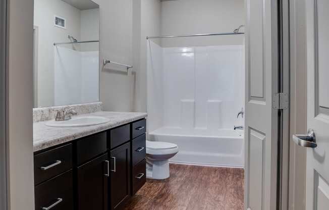 Spacious Bathroom with Garden Tub