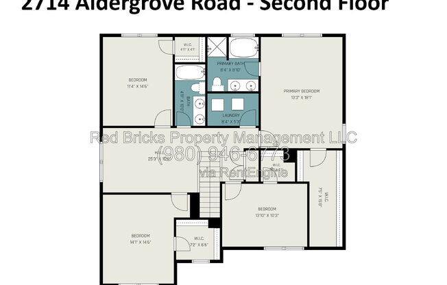 4 beds, 2.5 baths, 2,624 sqft, $2,595