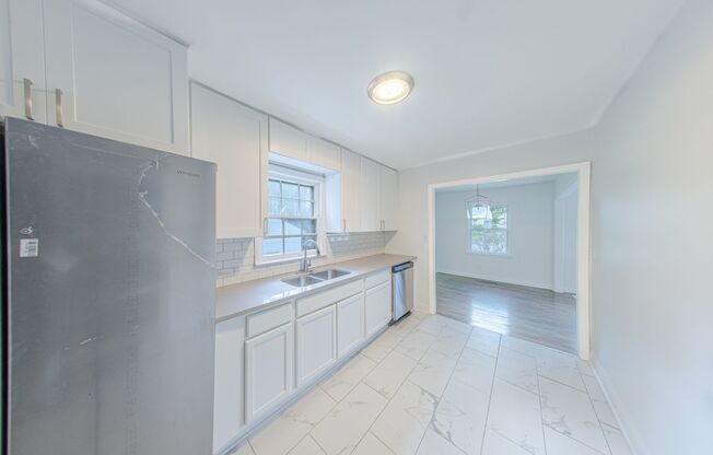Fully Renovated 2BR/1BA Smyrna Home with Sunroom, Expanded Kitchen & New Porch