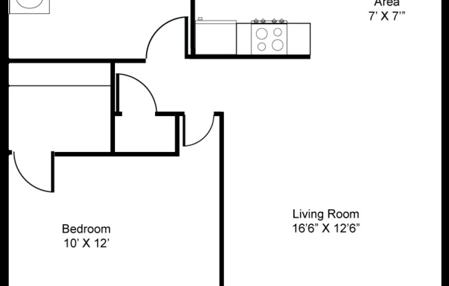 1 bed, 1 bath, 600 sqft, $1,895, Unit 8324-44