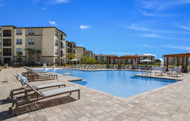 Pool Area at The Oasis at Town Center, Florida, 32246