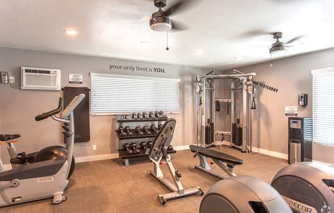 State Of The Art Fitness Center at Charter Oaks Apartments, Thousand Oaks