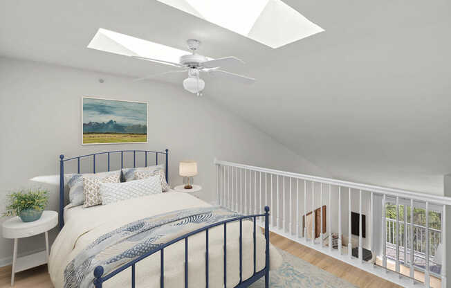 Bedroom with Hard Surface Flooring