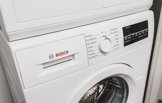 Bosch front loading washing machine