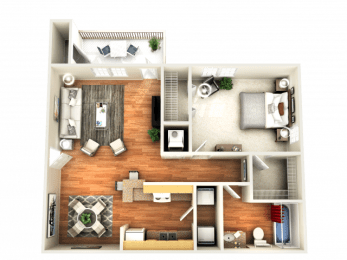 AZALEA Floor Plan at Peaks at Gainesville, Georgia, 30507