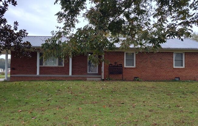 Beautiful 3 Bedroom 1 Bath, Brick Home with a 3 acre lot!