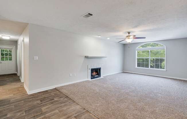 Large Living Room with Fireplace