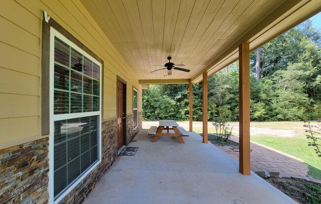 THIS IS A  NEW BEAUTIFUL UPDATED COUNTRY STYLE 3 BEDROOM 2 BATH HOME WITH OVER 1 ACREA OF LAND IN CONROE, TEXAS