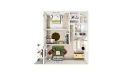 2 beds, 2 baths, 1,100 sqft, $1,440