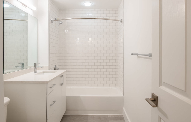 Bathroom With Hard Surface Flooring