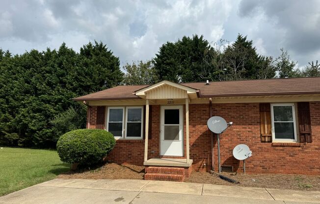 Two Bedroom Duplex in Lincolnton