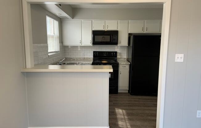 Fully equipped kitchen at Chouteau Heights