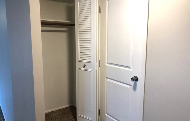 2BR, 1BA A-style Coat Closet and Storage Closet