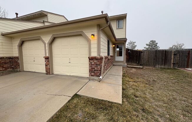 Nice Thornton Duplex with Oversized Attached Garage