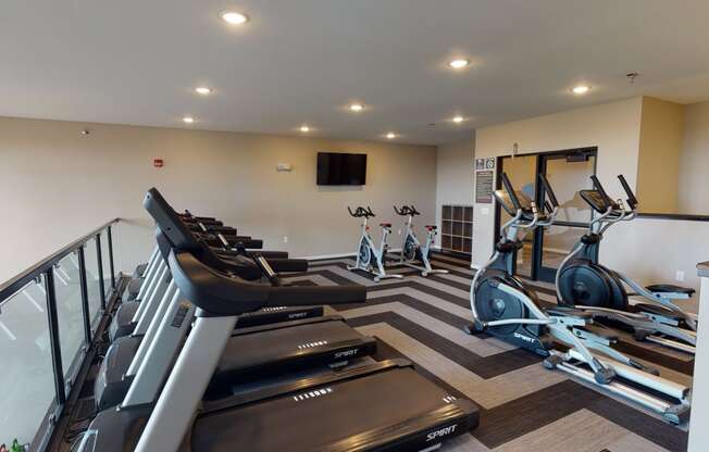 Two Level Fitness Center at The Haven on Veterans, Fargo, ND, 58104