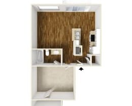 Partner-provided photo for $833 unit
