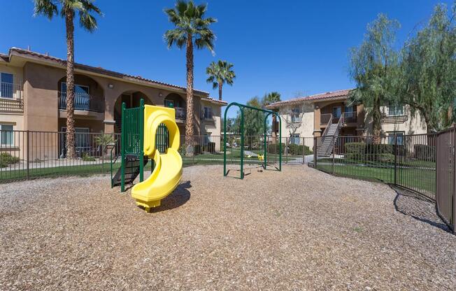 Playground at Medici Apartment Homes, Bermuda Dunes, California