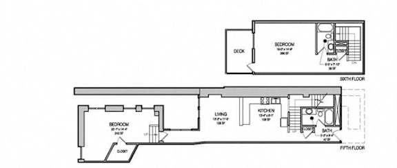 2 beds, 2 baths, 1,272 sqft, $1,742