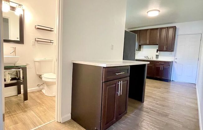 Newly Renovated 1 bedroom 1 bath Downtown Apartment  with reserved parking