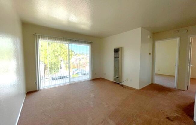 Spacious 2 bedroom one bathroom apartment,  on top floor,