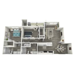 2 beds, 2 baths, 950 sqft, $1,620