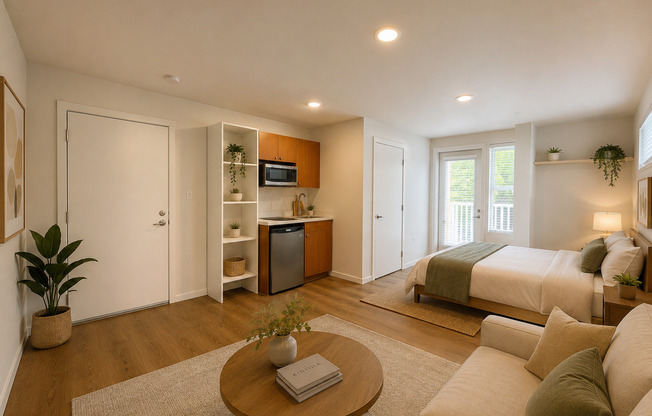 Studio, 1 bath, 175 sqft, $1,265, Unit 4212