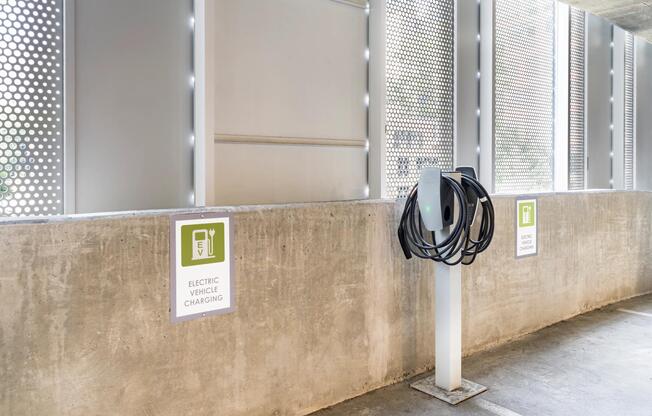 On-site electric vehicle charging adds everyday convenience, keeping you connected and ready to explore Atlanta with ease.